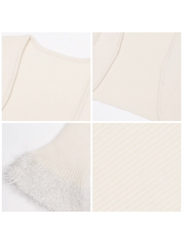 Flower Shadow Printed Suspender Dress & Bolero Cardigan【s0000004384】