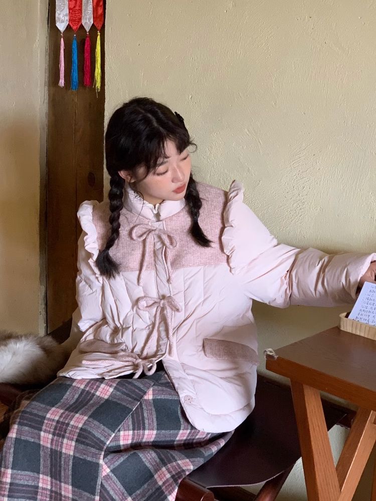 Bowknot small fly-sleeved Jacket【s0000005897】