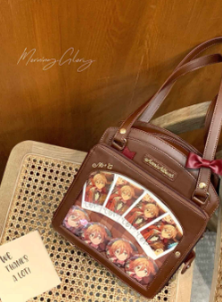 Morning Glory - Kawaii Lolita Checkered Itabag Multicolors