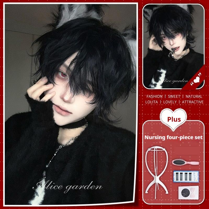 Alicegarden - Ouji Lolita Wig Short Curly Male Lolita Wig