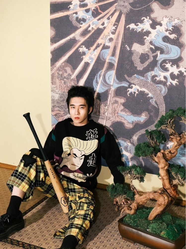 Jacquard Retro Couple Sweater【s0000003619】