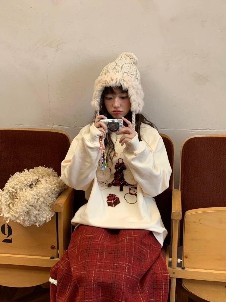 Holiday Vibe Sense Plaid Two Piece Set【s0000005875】