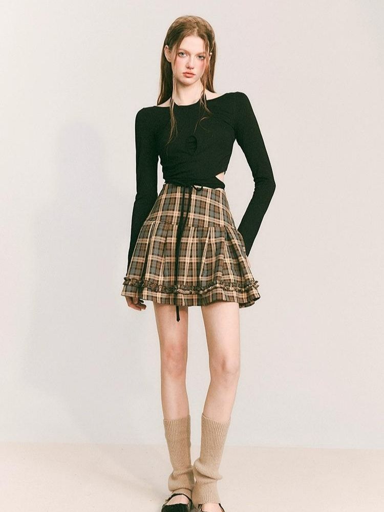 Fake two-piece knitted sweater【s0000003235】