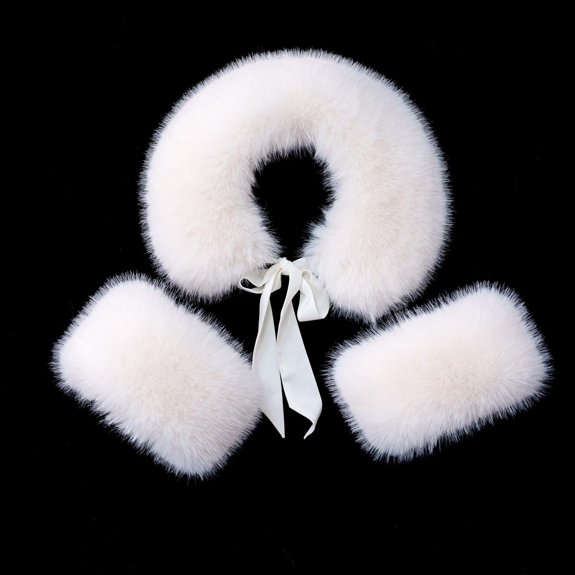 Dream Magic Box - Milk Puff - Winter Fleece-lined Sweet Lolita Coat, Detachable Collar