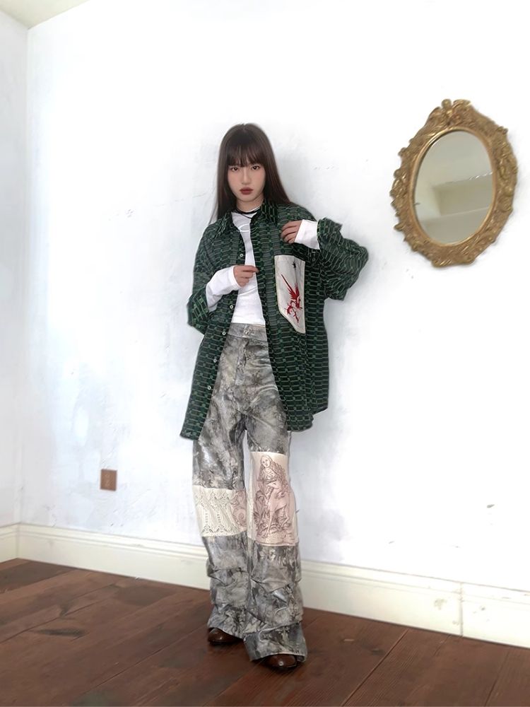 Tie-Dye Printed Casual Pants【s0000005064】