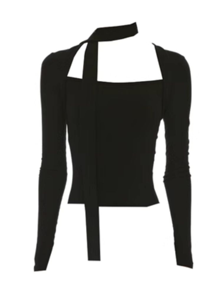 Skinny Tight Long Sleeve t-shirt【s0000004963】