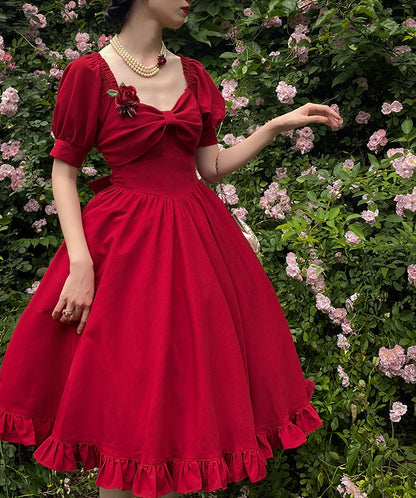 Beleganty - Miss Rebecca - Pure Color Elegant Lolita OP Dress