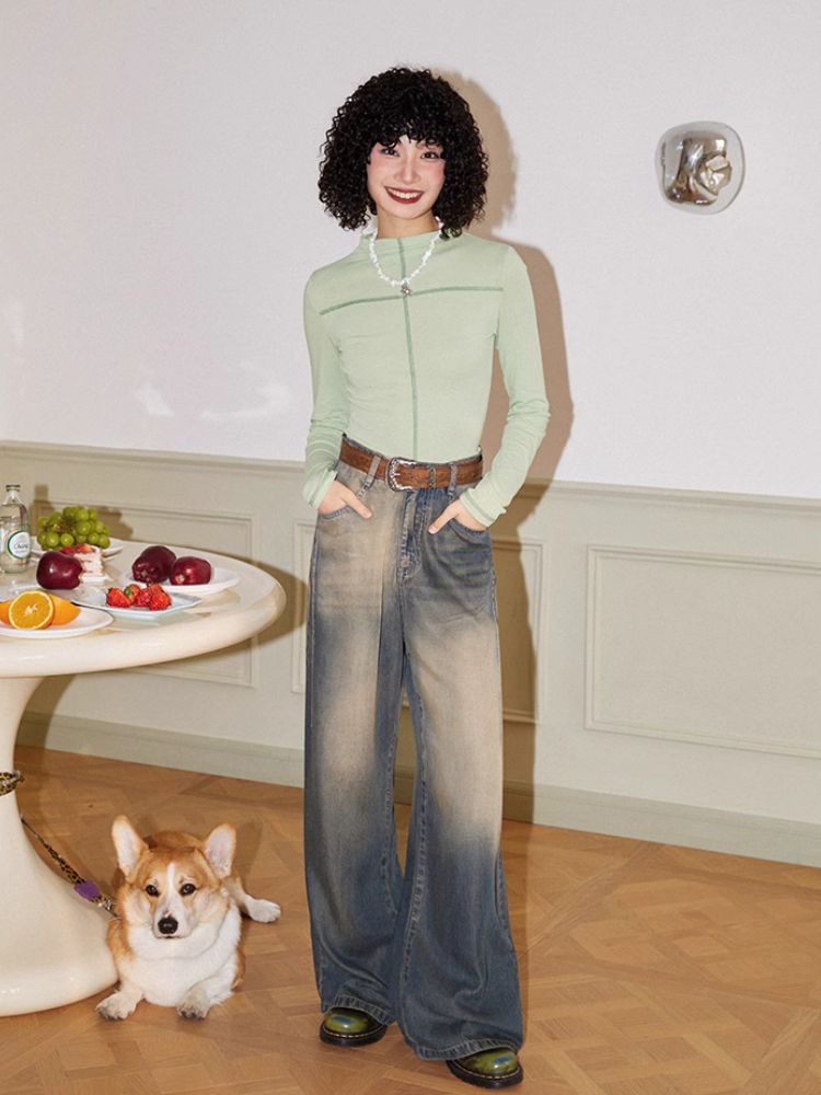 Stitching High Neck Inner T-Shirt【s0000007120】