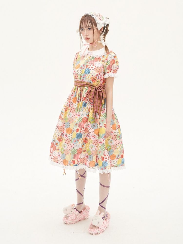 Fancy frill tulle dress【s0000001885】