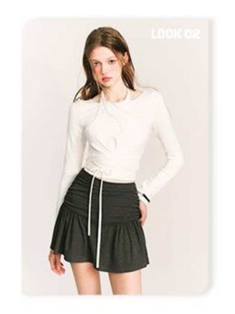 Fake two-piece knitted sweater【s0000003235】