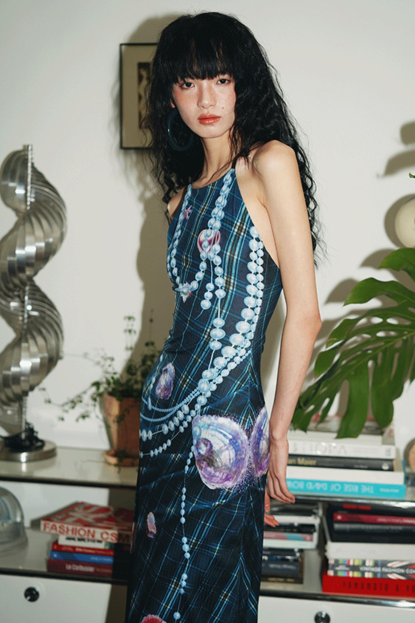 Pearl Backless Dress