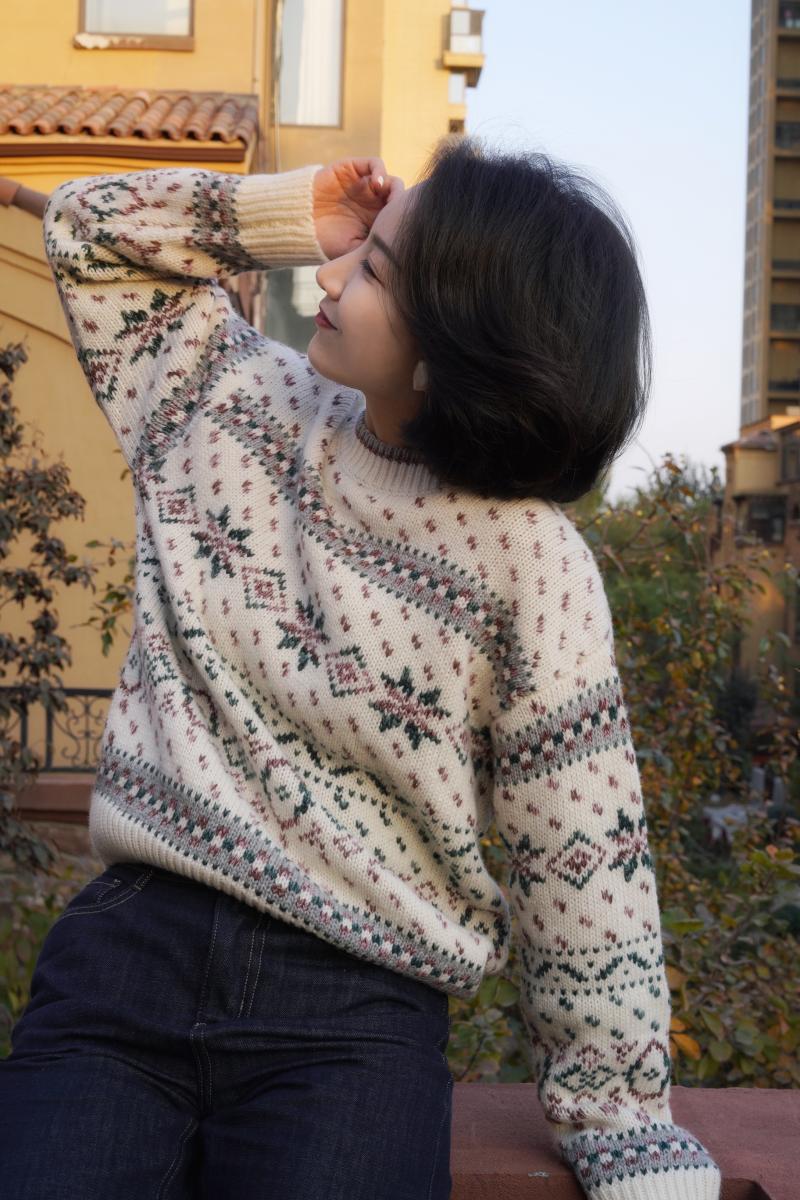 nordic wool sweater