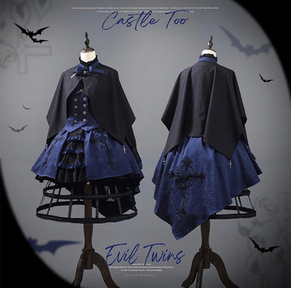 CastleToo - Evil Twins - Ouji Lolita Vest Set