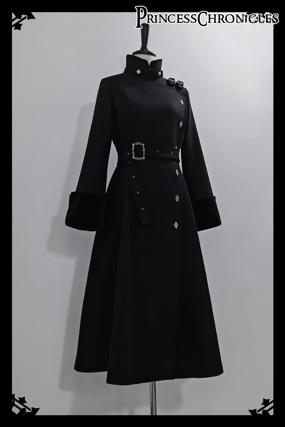 Princess Chronicles - Breakwave - Ouji Lolita Overcoat Retro Single-Breasted Handsome Coat
