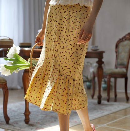 Countess Floral Vintage Skirt