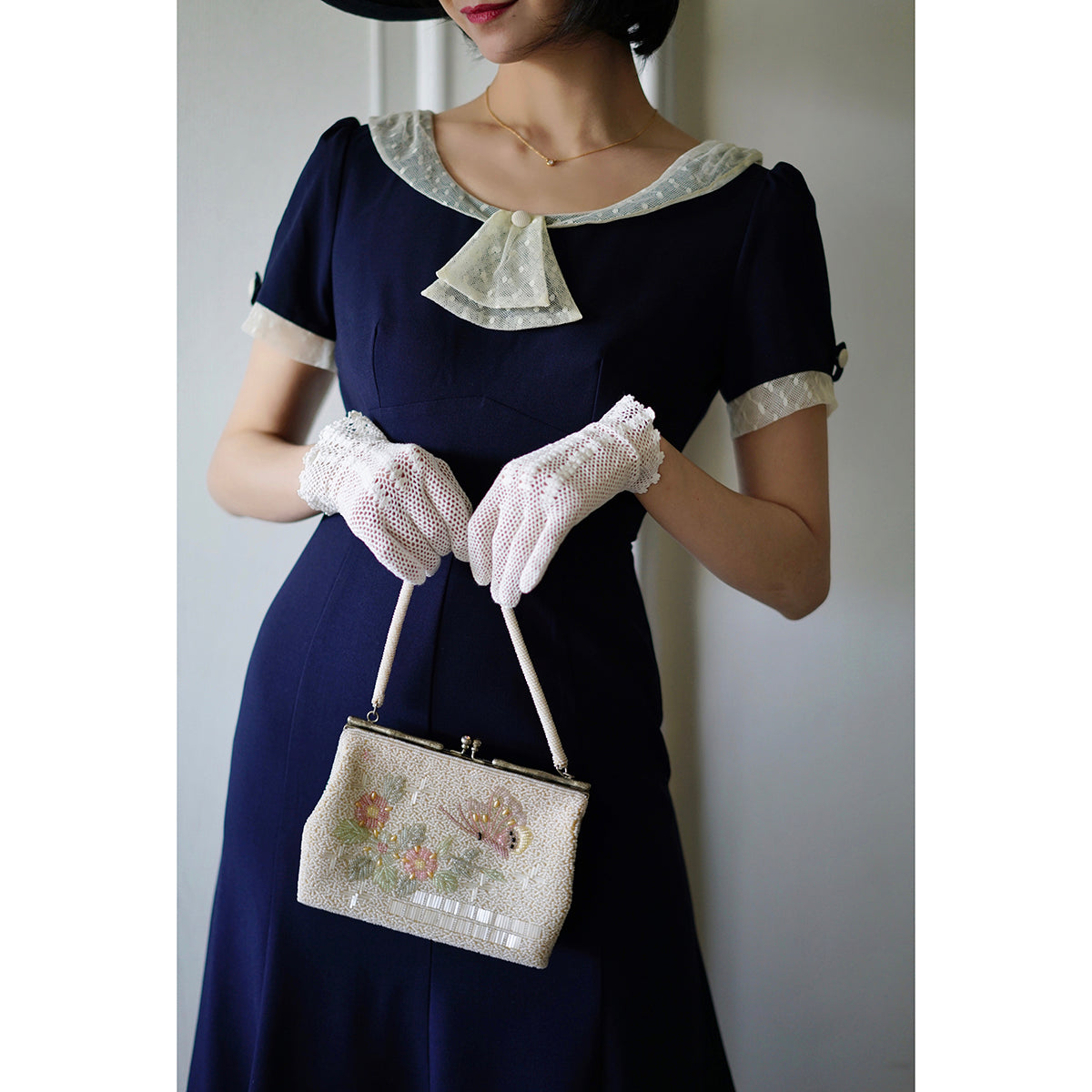 French concession vintage dress