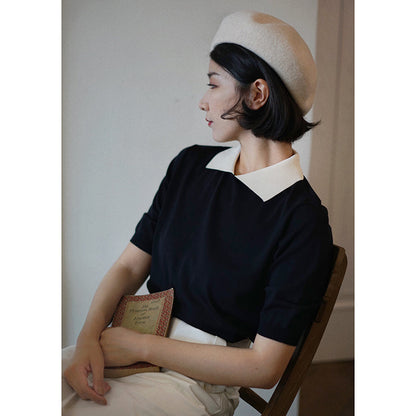 Western Ladies Retro Polo Knit