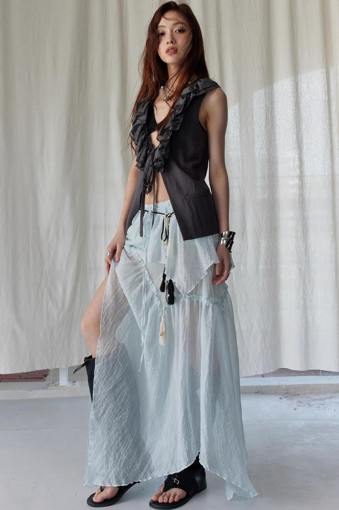 Boho Mint Tank & Skirt Set-Up