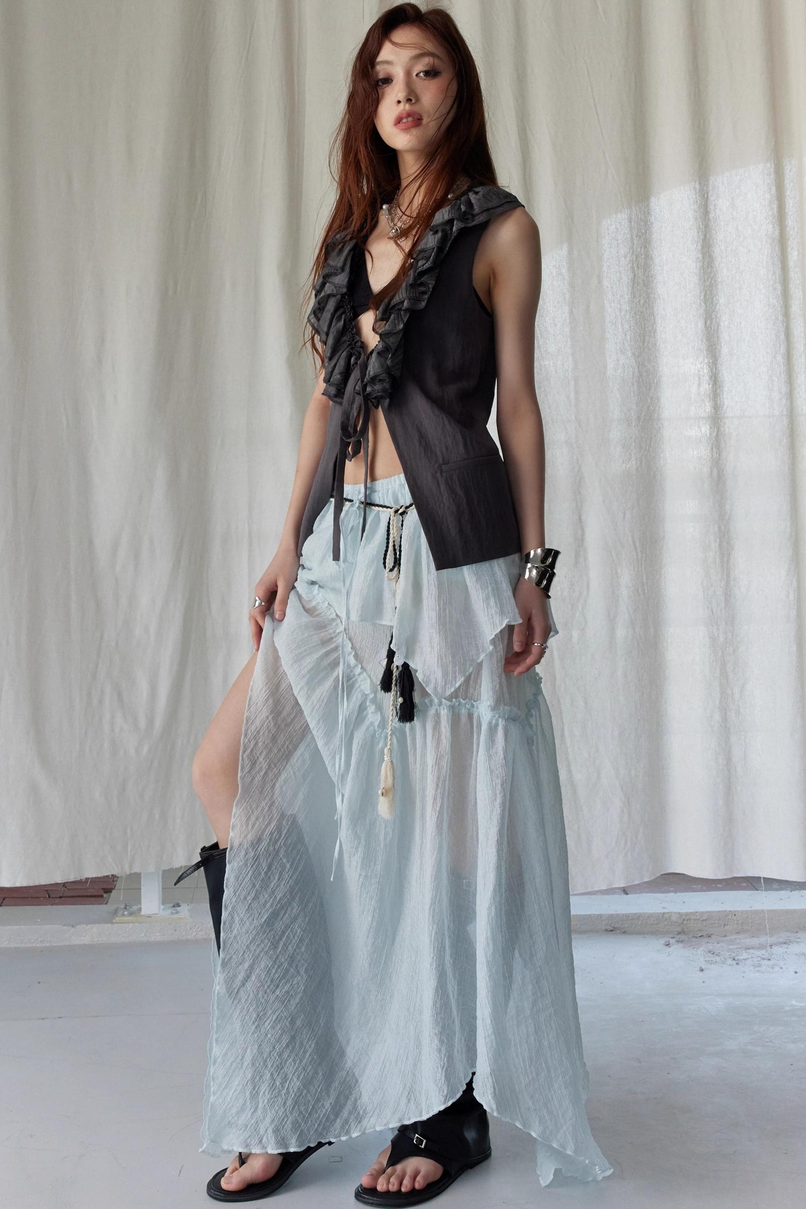 Boho Mint Tank & Skirt Set-Up