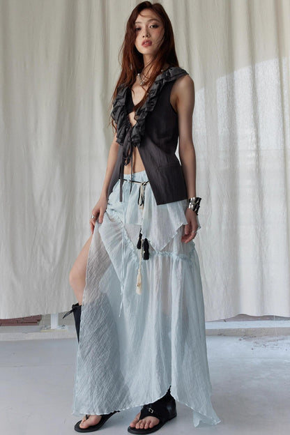Boho Mint Tank & Skirt Set-Up