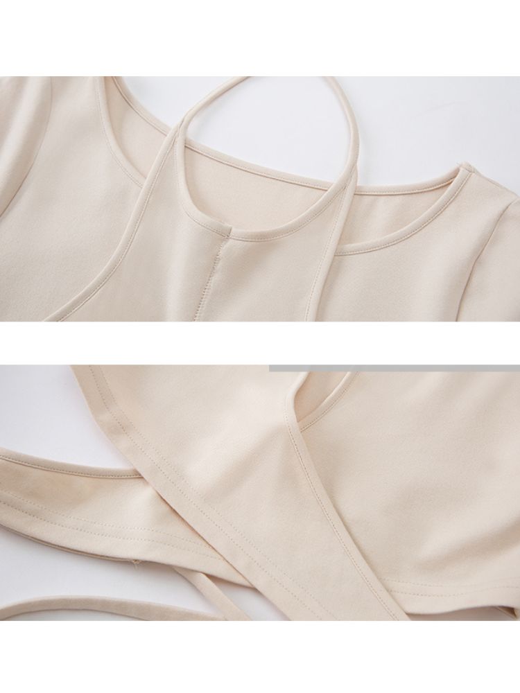 Hanging Neck Knitted Top【s0000001646】