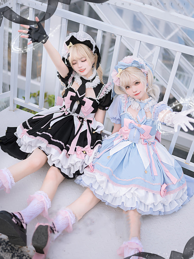 Forest Fluorescent Carps - Magic Girl Gorgeous Lolita OP