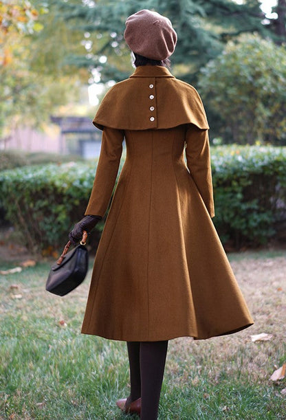 Medieval Exotic Retro Wool Coat