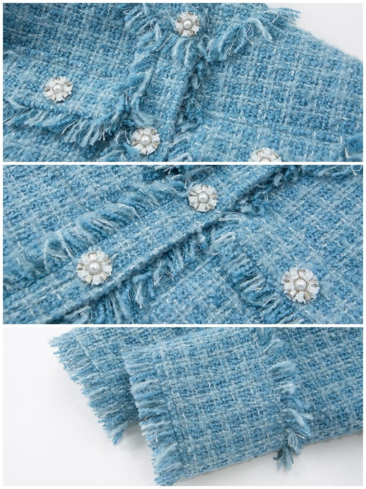 Wool Tweed Jacket & Half Skirt【s0000003856】