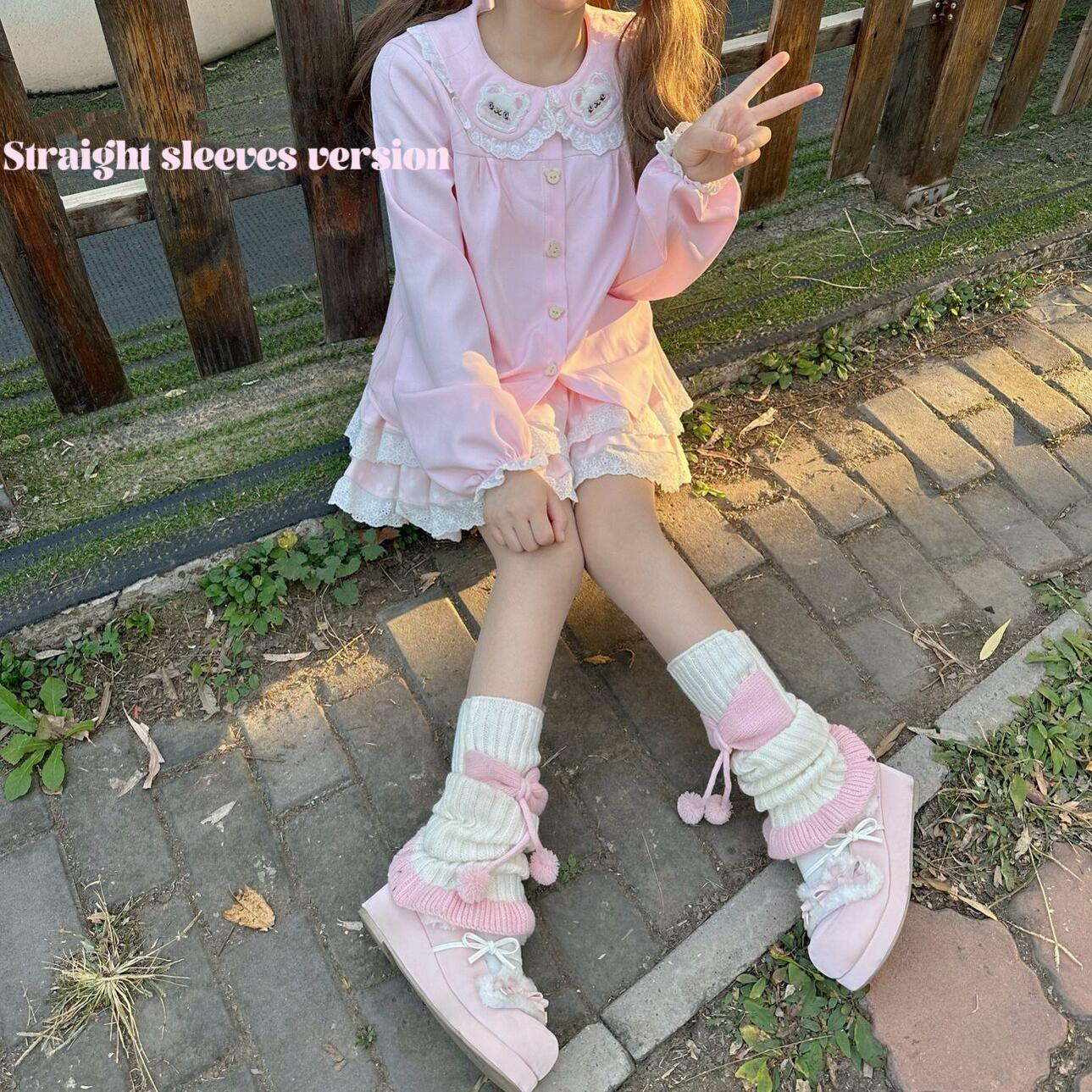 Sissy the shepherd - Sweet Lolita Blouse Sweet Lolita Shirt Long Sleeve