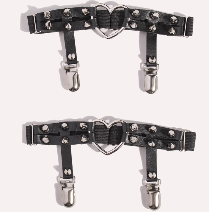 Day Dream - Punk Lolita Garters Stocking Clips Multicolors