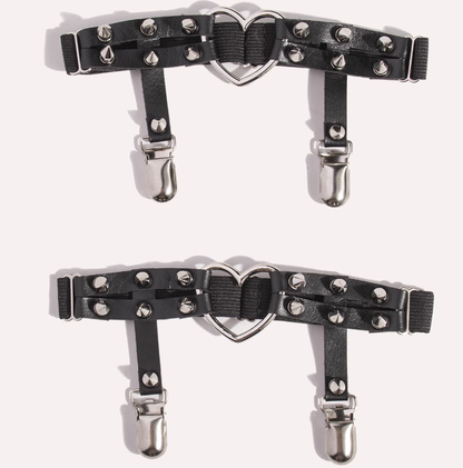 Day Dream - Punk Lolita Garters Stocking Clips Multicolors