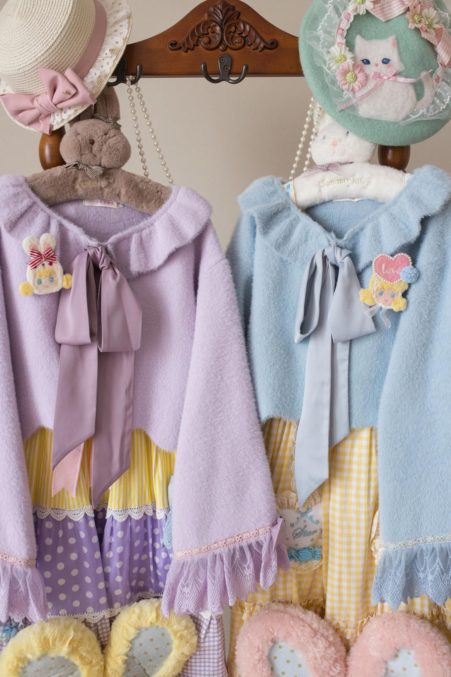 MIST - Qian's Letter - Sweet Lolita Sweater Winter Cardigan Coat