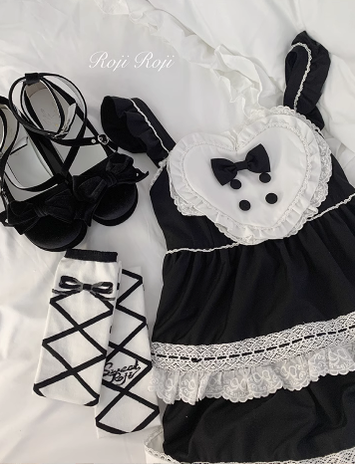 Roji Roji - Sweet Lolita Cotton Mid-Calf Socks