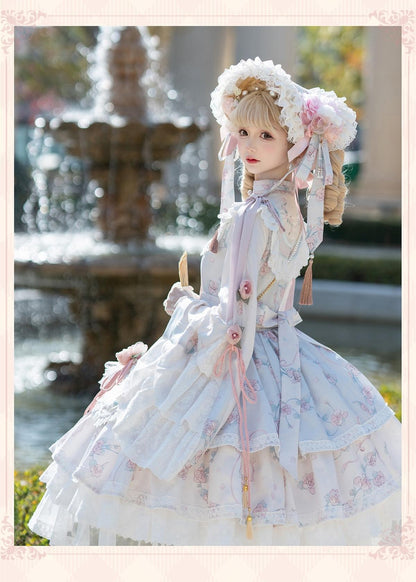 Bramble Rose - Exquisite Luo Shen - Qi Lolita OP Dress Chinese Style Lolita JSK