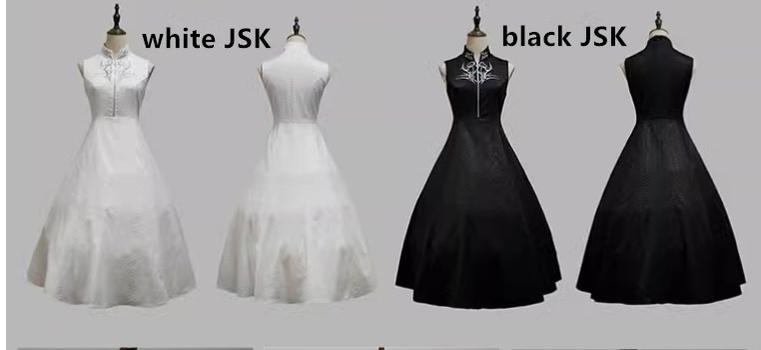 Morning mist and warbler - Dragon Scale - Gothic Lolita Jumper Dress Goth Coat