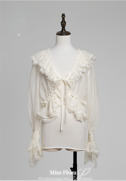 MEEKWIND - Miss Flora - Elegant Lolita Bodice Suit Tiered Skirt