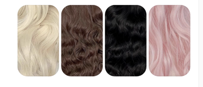 RainbowMe - Sweet Lolita Wig Long Curly Ponytail Multicolor