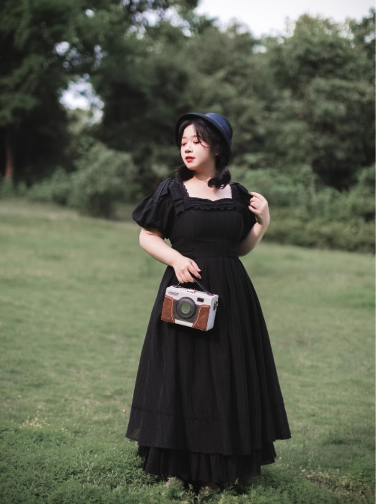 Forest Wardrobe - Forest Gallery - Country Lolita OP Dress Elegant Tencel Dress