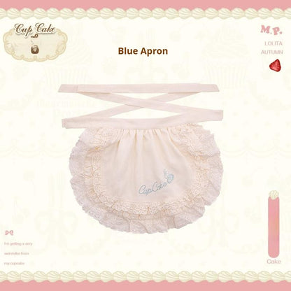 Mademoiselle Pearl - Cup Cake - Sweet Lolita OP Dress Kawaii Lolita JSK SK