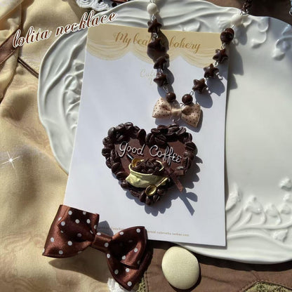 Bear doll - Kawaii Handmade Resin Lolita Necklace