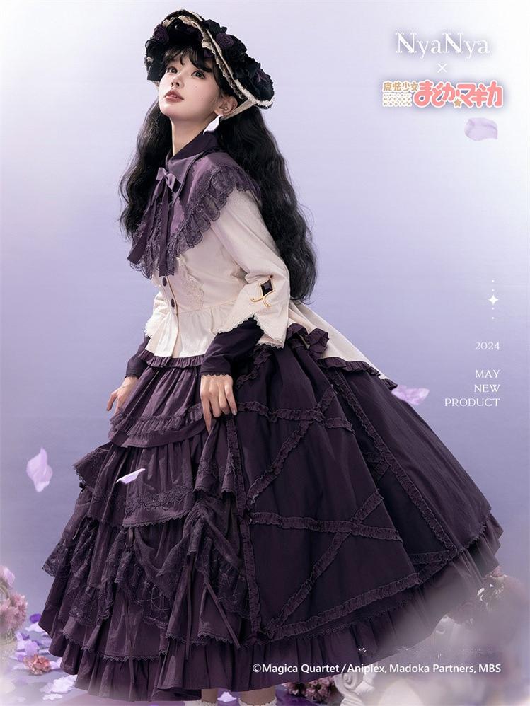 NyaNya - IP Collab Dreamy Memories Themed Lolita OP Dress
