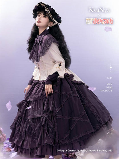 NyaNya - IP Collab Dreamy Memories Themed Lolita OP Dress