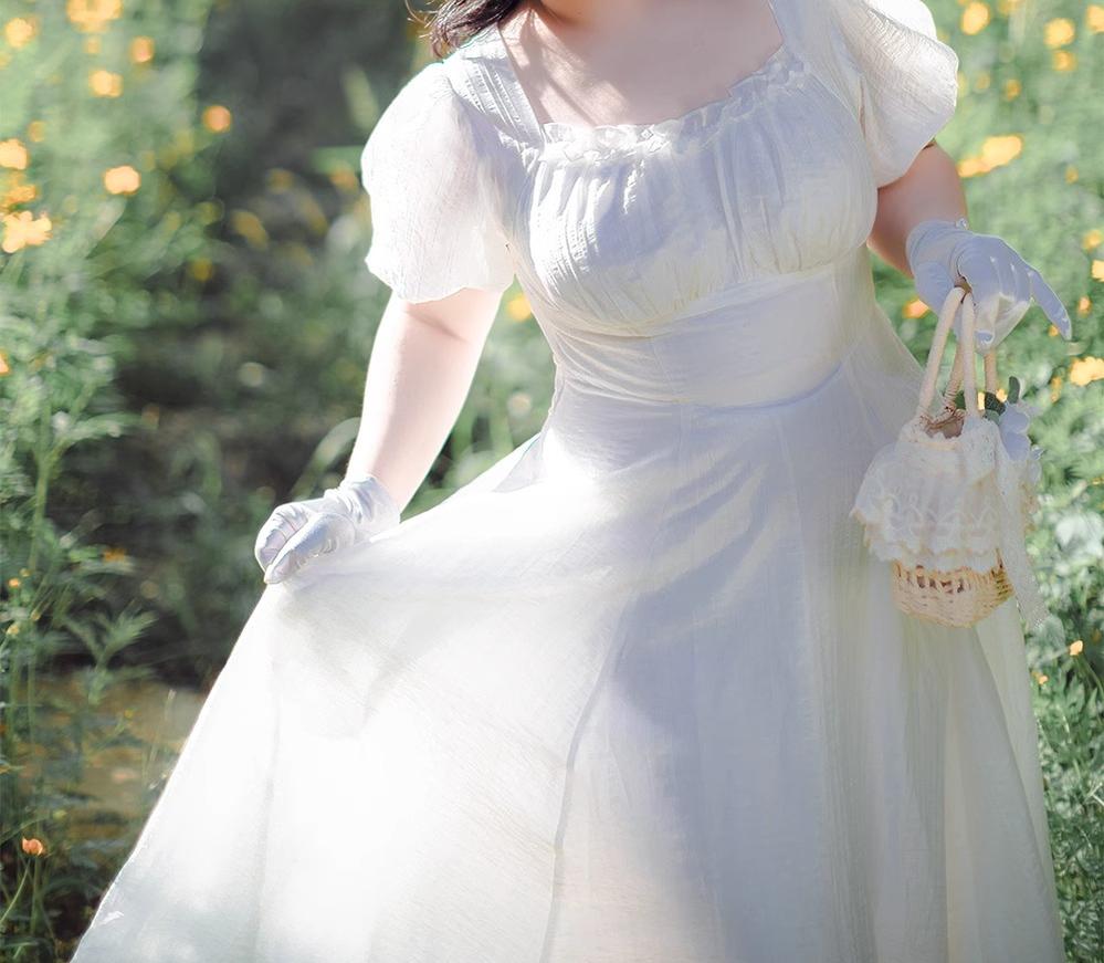 Forest Wardrobe - Forest Gallery - Classic Lolita OP Dress Vintage Cake Tail Dress