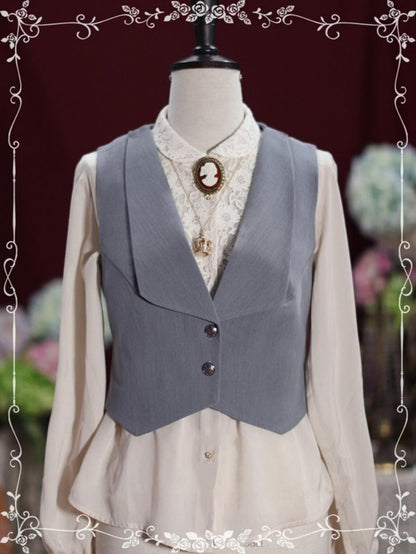 Tiny Garden - Old Love Songs - Lolita Elegant Vintage SK and Waistcoat