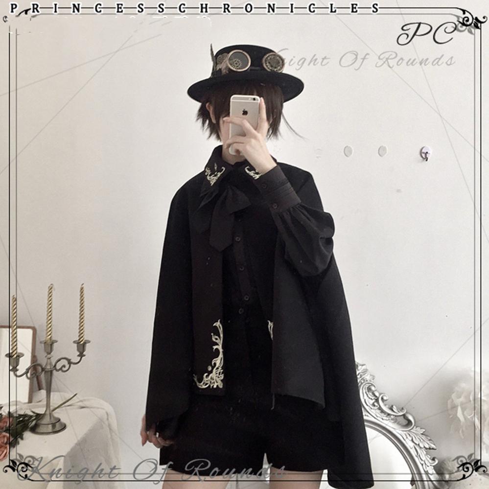 Princess Chronicles - Medieval Ouji Lolita Embroidered Cape