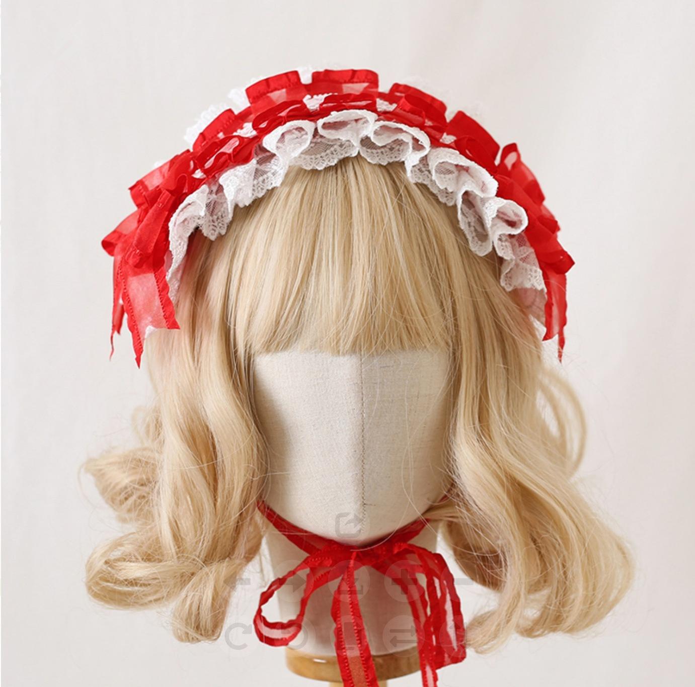 Xiaogui - Mood Limited - Elegant Lolita Headdress Bow Lace KC