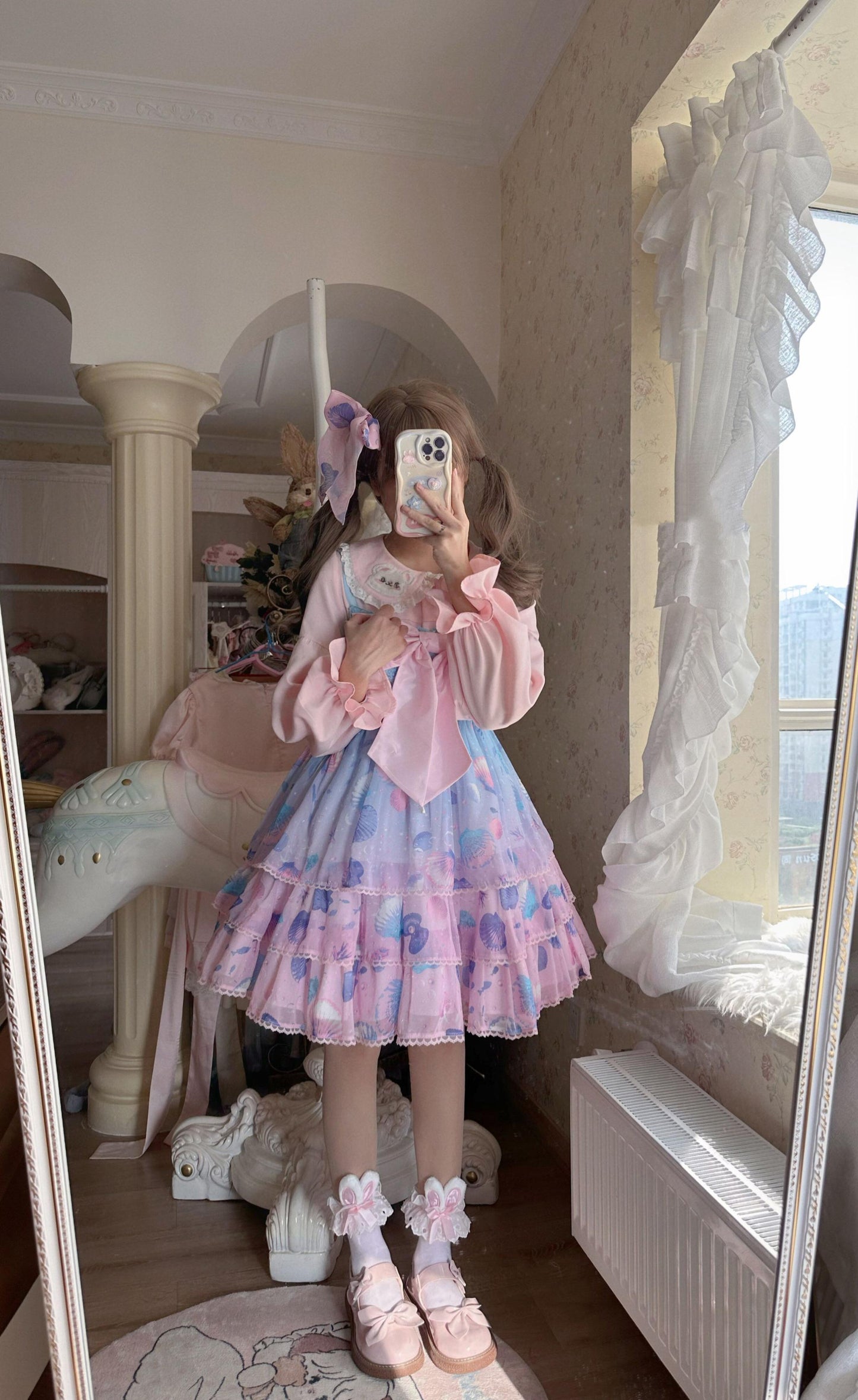 Sissy the shepherd - Sweet Lolita Blouse Sweet Lolita Shirt Long Sleeve