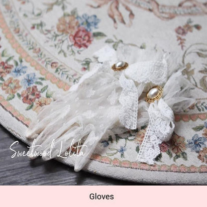 Sweet Wood - Jewel Rose - Plus Size Sweet Lolita Skirt Set in Separate Pieces