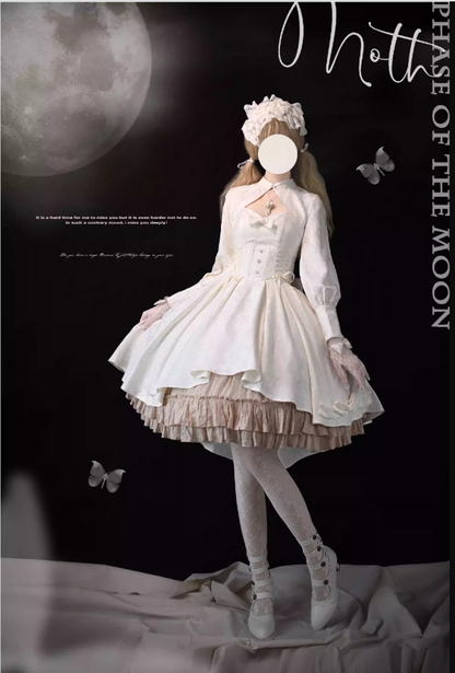 Strawberry Duck - Gothic Lolita Dress White Lolita JSK