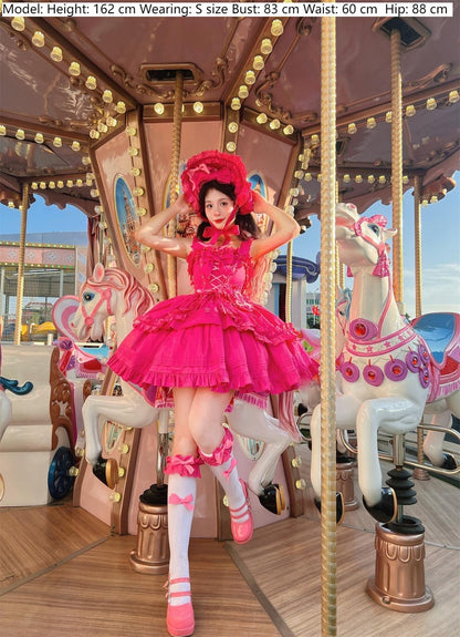 Dark Star Island - Halloween Gothic Lolita JSK Short Lolita Jumper Dress